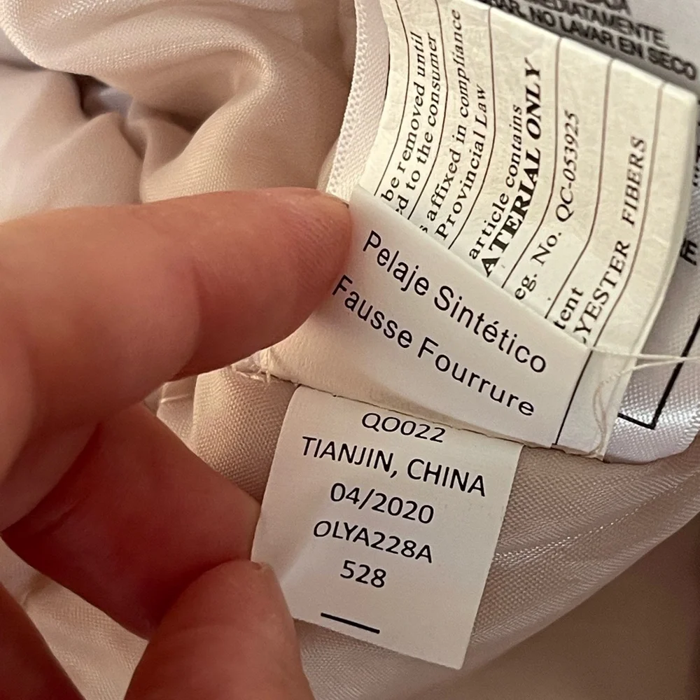 bebe Women's Heavyweight Insulated Long Length Parka Jacket Faux Fur Hood Size L - Picture 9 of 13